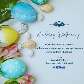 Życzenia wielkanocne 2026 od Grupy Specjal